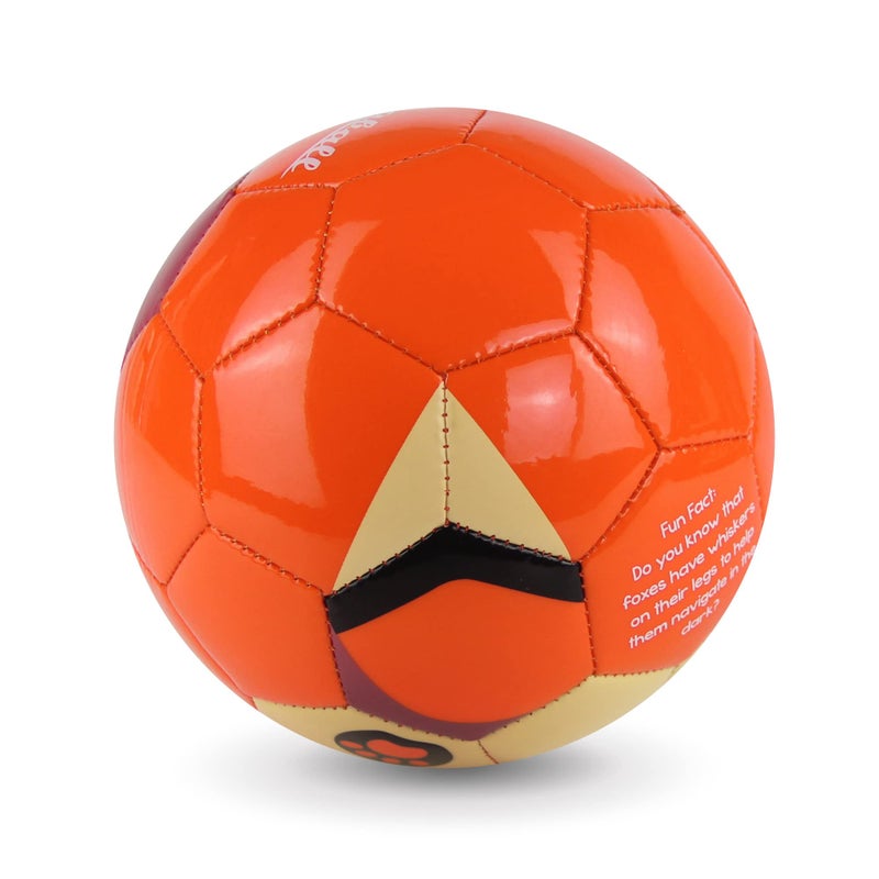 Daball Kid and Toddler Soccer Ball - Size 1 and Size 3, Pump and Gift Box Included (Size 1, Terry, The Fox) - Image 2